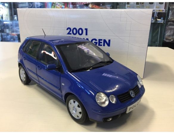 Anson AS30420 VOLKSWAGEN POLO 2001 BLUE  1:18 Modellino