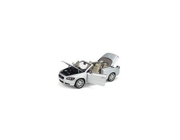 MotorArt MTR1242 VOLVO C 70 CABRIO 2006 SILVER 1:18 Scatola rovinata Modellino