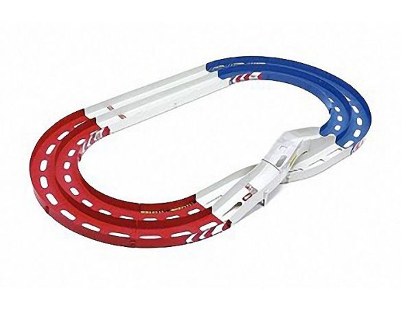 Tamiya 94893 Pista Mini 4WD Oval Home Circuit Two-Level Lane Change Modellino