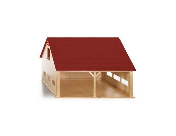Siku 4651 Grande Fienile in Legno per Trattori in scala 1:32 Kit Modellino
