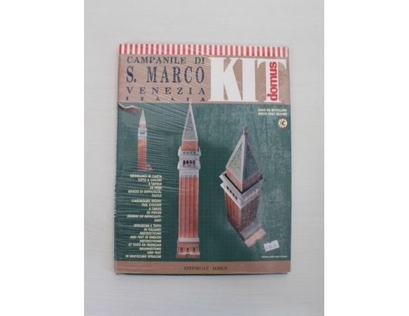 Domus Kit Campanile di S.Marco - Venezi (Italia) 35 pezzi 1:200 Kit Modellino