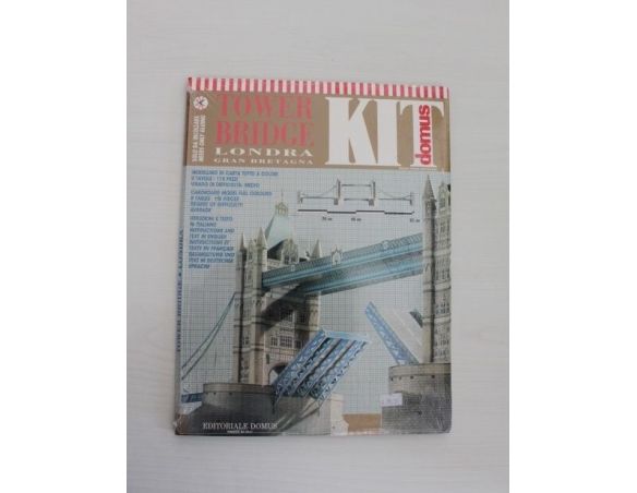 Domus Kit Tower Bridge - Londra (Gran Bretagna) 115 pezzi 1:350 Kit Modellino