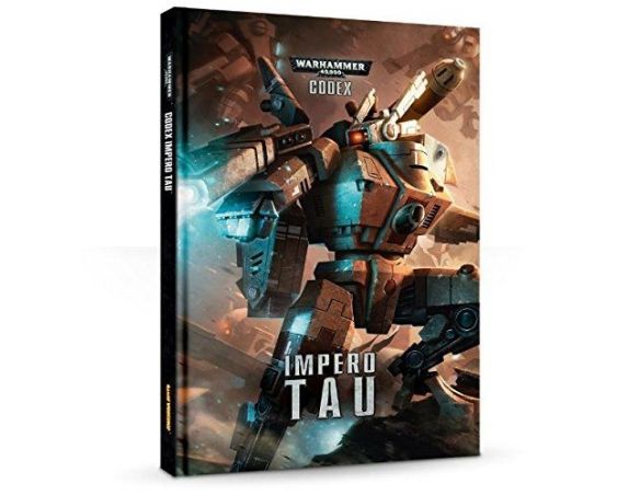 Warhammer Codex Impero Tau Games Workshop Libro in Italiano Modellino
