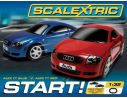 Scalextric C1203 Pista Elettrica Start Audi TT Red&Blue 1/32 RADIOCOMANDO