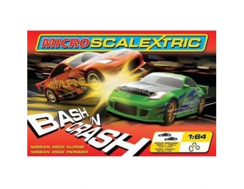 Scalextric G1049 Pista Elettrica Micro Bash'n Crash 1/64 RADIOCOMANDO