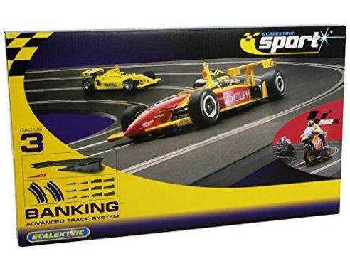 Scalextric C8297 RADIUS 3 BANKED CURVE PISTA ELETTRICA RADICOMANDO