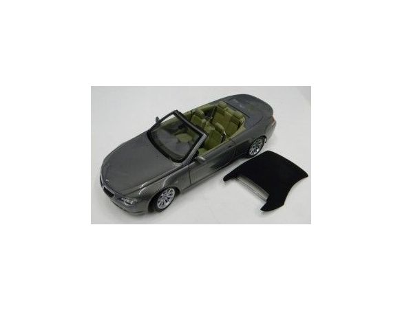 EDIZIONI BMW 153437 6ER CABRIO CONVERTIBLE GRIGIO SCURO 1/18 Modellino