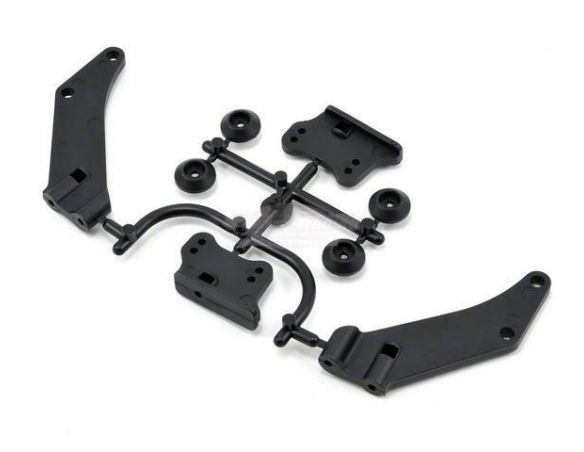 MUGEN SEIKI E2402 Supporto spoiler X7  Accessori modellismo