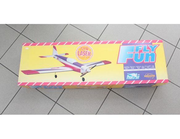 PROFIAIR LINE FLY FUN BALSA MODELLO KIT AEREO LEGNO  - SCATOLA ROVINATA