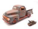 Greenlight GREEN12968 FORD F1 PICK UP TRUCK FORREST GUMP RUSTY BROWN 1:18 Modellino