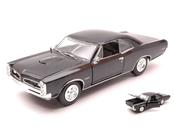 New Ray NY71883PB PONTIAC GTO 1966 BLACK 1:24 Modellino