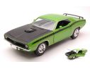New Ray NY71883PG PLYMOUTH CUDA 1970 GREEN 1:24 Modellino