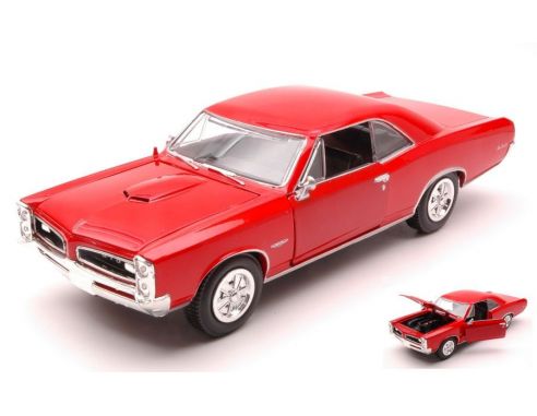 New Ray NY71883PR PONTIAC GTO 1966 RED 1:24 Modellino
