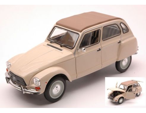 Nostalgie NT009 CITROEN DYANE 6 1978 BEIGE 1:24 Modellino