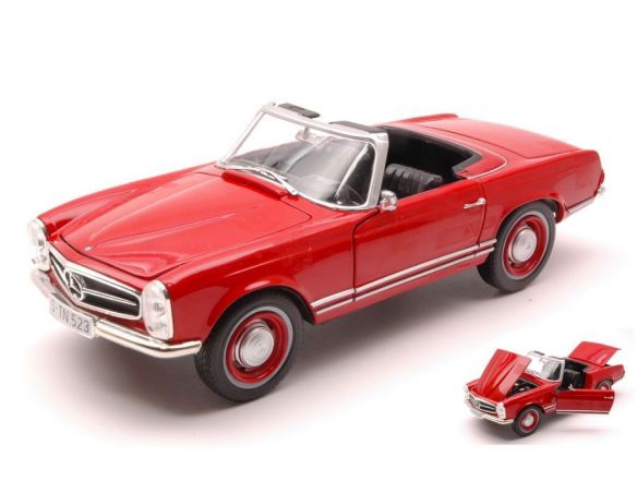 Nostalgie NT062 MERCEDES 230 SL 1965 RED 1:24 Modellino