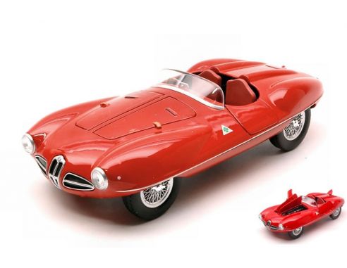 Nostalgie NT064 ALFA ROMEO 1900 DISCOVOLANTE SPIDER 1952 RED 1:24 Modellino