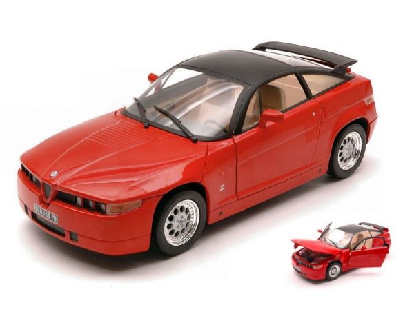 Nostalgie NT065 ALFA ROMEO SZ 1989 RED 1:24 Modellino