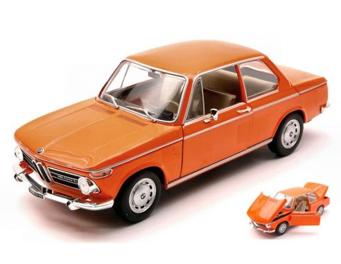 Nostalgie NT066 BMW 1600 Ti 1968 ORANGE 1:24 Modellino