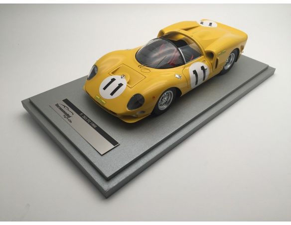 Tecnomodel TMD1820F FERRARI 365 P2 N.11 ECURIE FRANCORCH.1000 KM MONZA 1966 BIANCHI-BEURLY'S Modellino