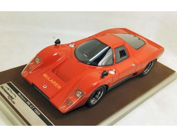 Tecnomodel TMD1840B MC LAREN M6 GT 1969 ROSSO CORSA LIM.80 PCS 1:18 Modellino