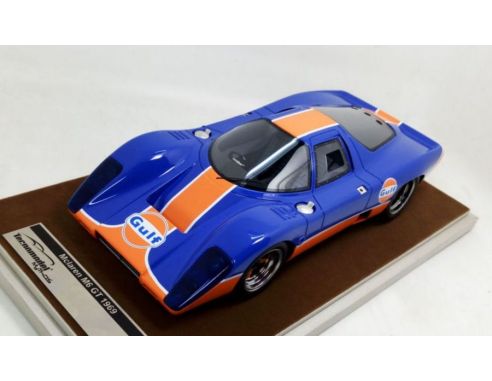 Tecnomodel TMD1840C MC LAREN M6 GT 1969 GULF EDITION LIM.100 PCS 1:18 Modellino