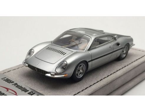 Tecnomodel TMD43EX05B FERRARI 365 P GIANNI AGNELLI CAR 1968 SILVER LIM.PCS.50 1:43 Modellino