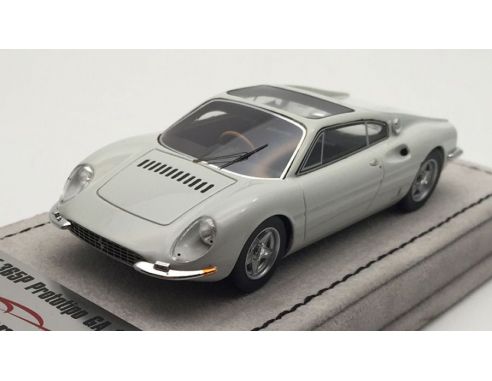 Tecnomodel TMD43EX05C FERRARI 365 P GIANNI AGNELLI CAR 1968 AVUS WHITE LIM.PCS.150 1:43 Modellino