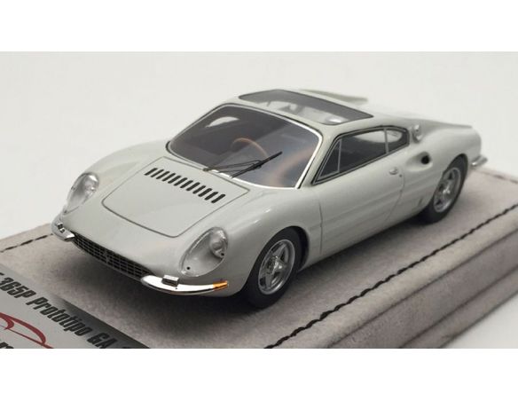 Tecnomodel TMD43EX05C FERRARI 365 P GIANNI AGNELLI CAR 1968 AVUS WHITE LIM.PCS.150 1:43 Modellino
