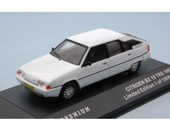 Triple 9 T9P-10014 CITROEN BX 16 TRS 1983 WHITE 1:43 Modellino