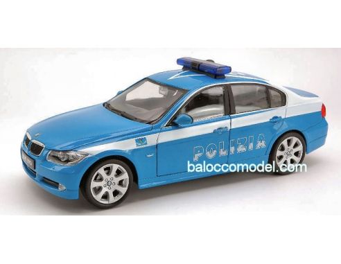 Welly WE22465P BMW 330 I POLIZIA 1:24 Modellino