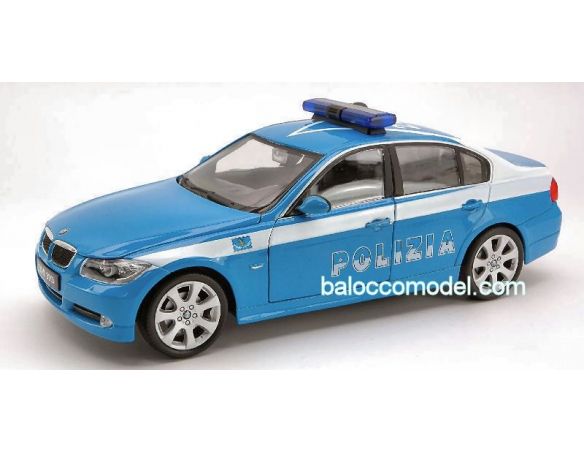 Welly WE22465P BMW 330 I POLIZIA 1:24 Modellino