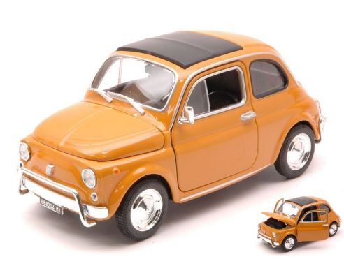 Welly WE22515Y FIAT 500 L 1968 OCHRE 1:24 Modellino