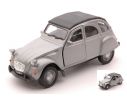 Welly WE43625HGY CITROEN 2 CV SOFT TOP GREY METAL cm 11 Modellino
