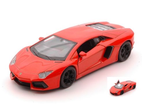 Welly WE43643WO LAMBORGHINI AVENTADOR LP700-4 ORANGE cm 11 Modellino