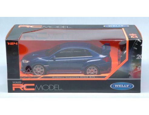 Welly WE84011B SUBARU IMPREZA WRX STI RADIOCOMANDO 1:24 Modellino