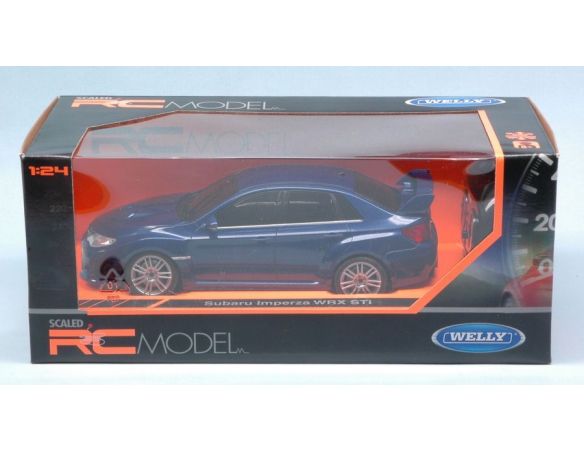 Welly WE84011B SUBARU IMPREZA WRX STI RADIOCOMANDO 1:24 Modellino