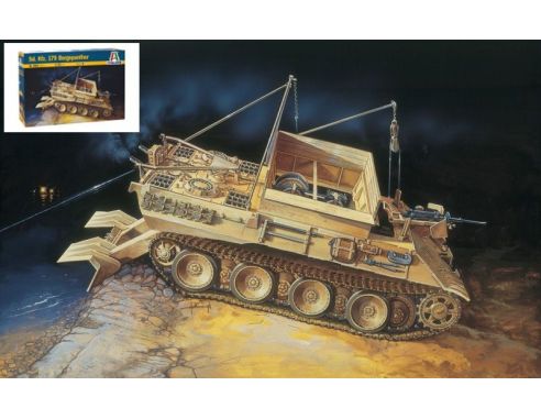 Italeri IT0285 SD.KFZ 179 BERGEPANTHER KIT 1:35 Modellino
