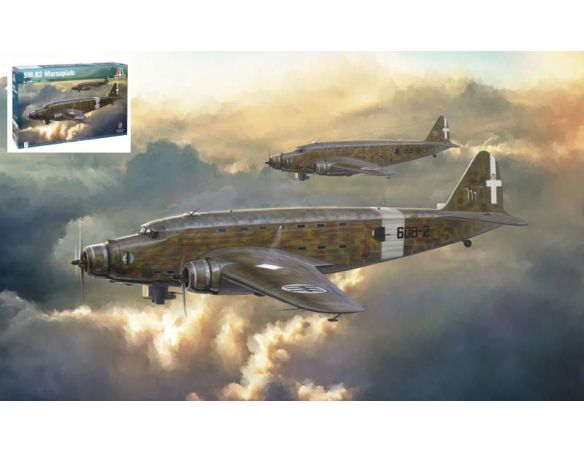Italeri IT1389 SM.82 MARSUPIALE KIT 1:72 Modellino