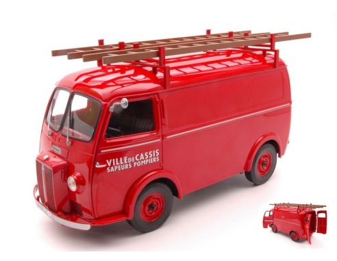 Norev NV184707 PEUGEOT D4A 1955 WITH LADDERS POMPIERS 1:18 Modellino