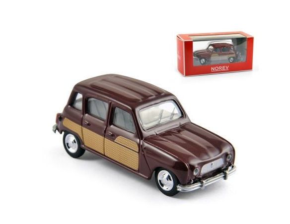 Norev NV310505 RENAULT 4 PARISIENNE 1966 BORDEAUX 1:64 Modellino