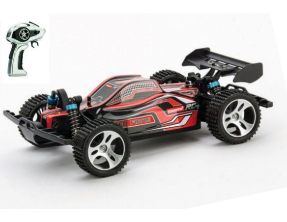 Cararama Motorama CAR64868 PROFI RED FIBRE SPEED 50 Km/h RADIOCOMANDO 1:18 Modellino