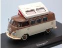 Schuco SH3697 VW T1c CAMPINGBUS 1965 BROWN/BEIGE 1:43 Modellino