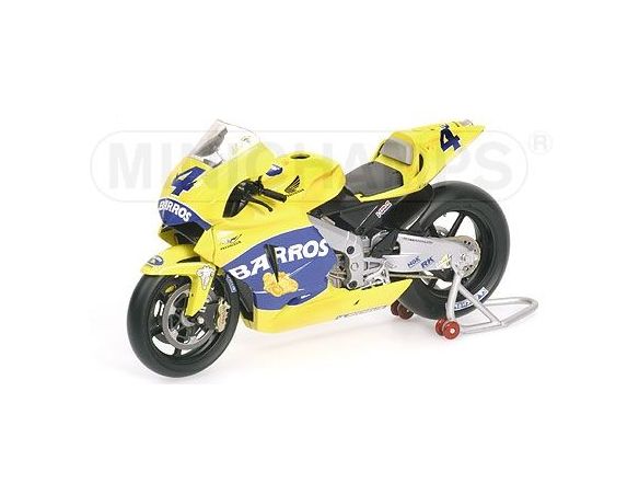 MINICHAMPS 122051004 HONDA RC211V TEAM CAMEL A. BARROS MOTOGP 2005 Modellino