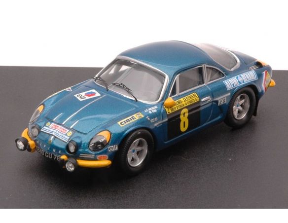 Trofeu TF0836 ALPINE RENAULT A110 N.8 6th RALLY S.REMO 1971 NICOLAS-VIAL 1:43 Modellino