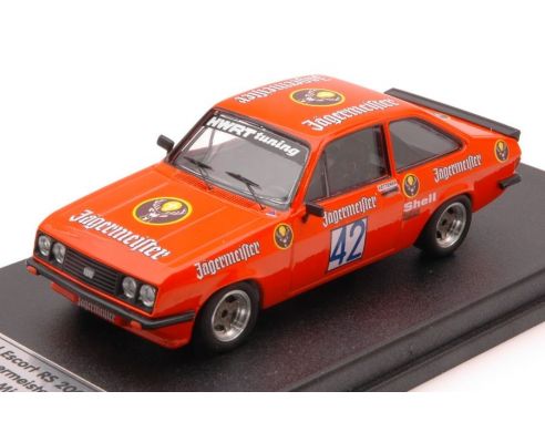 Trofeu TFSC02A FORD ESCORT RS 2000 JAGERMEISTER N.42 1981 KETTERER-MISSEN 1:43 Modellino