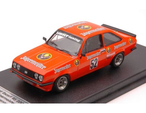 Trofeu TFSC02B FORD ESCORT RS 2000 JAGERMEISTER N.52 1981 KETTERER-AUERBERG 1:43 Modellino