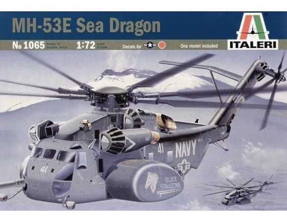 Italeri IT1065 Mh-53e Sea Dragon KIT DA MONTARE 1:72 Modellino