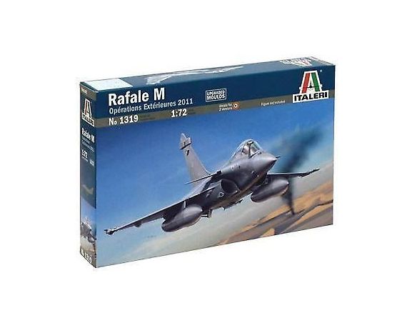 Italeri IT1319  French Air Force Rafale M Operations Exterieures 2011 1:72 Modellino