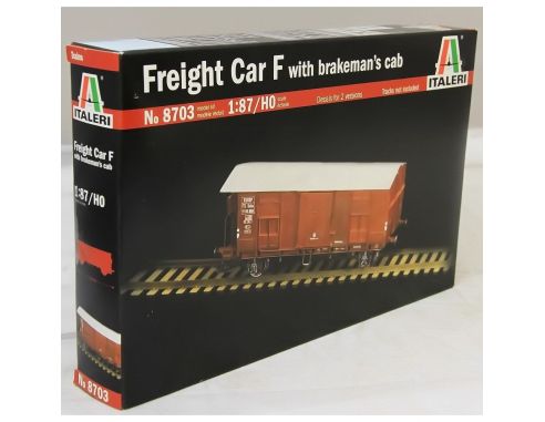 Italeri IT8703 Freight Car F carro FS tipo F con garitta 1:87 HO Kit Modellino