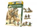 Italeri IT15602 WWII Soviet Infantry Soladati Kit 1:56 Personaggi